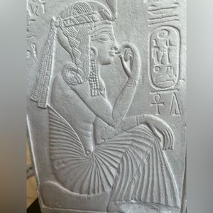 Museum like replica Art Piece on stand from Metropolitan Museum of Art stamped